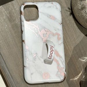 Loopy Case Rose Marble for iPhone 11
